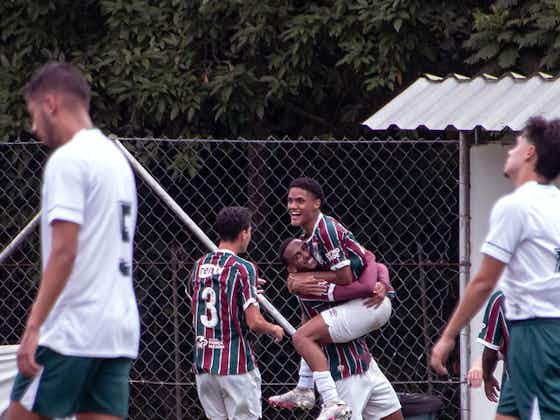 Imagem do artigo:Fluminense vence Goiás por 1 a 0 e garante primeira vitória no Brasileiro Sub-20