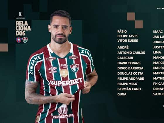 Imagem do artigo:Com Calegari e Renato Augusto de volta, Fluminense divulga os relacionados para o duelo contra o Cerro Porteño