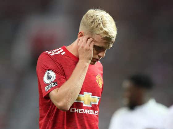 Imagem do artigo:Donny van de Beek está infeliz no Manchester United