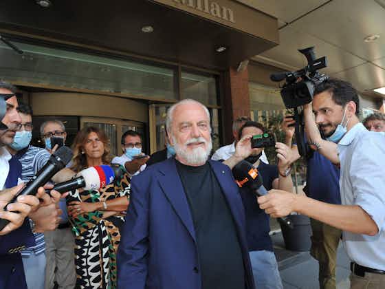 Immagine dell'articolo:De Laurentiis: “Faremo una serie tv sul Napoli. La prima stagione con Maradona”