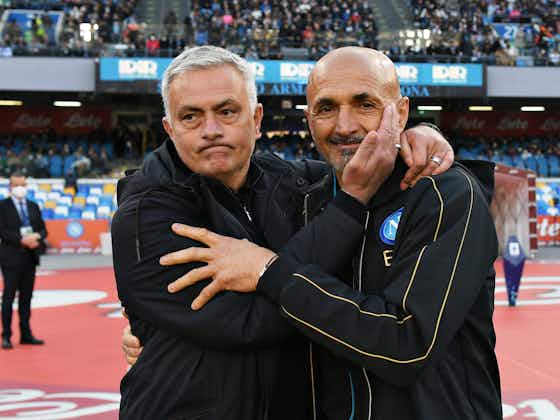 Immagine dell'articolo:Napoli Roma è anche Spalletti contro Mourinho: c’è un dato preoccupante