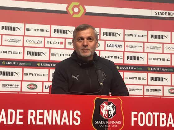 Image de l'article :FC Lorient - Stade rennais / Genesio : « C’est à nous d’imposer notre jeu »