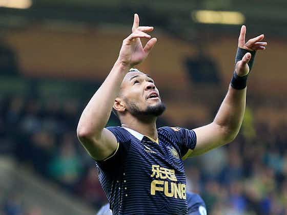Article image:Joelinton personal statement after stretchered off at Burnley