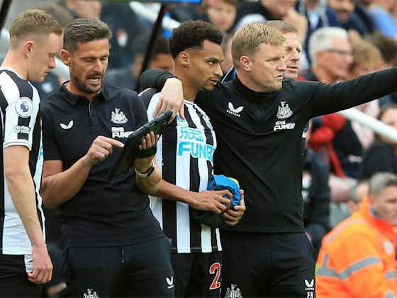 Article image:When this is the first Newcastle United substitute you have a feeling things aren’t going to end well