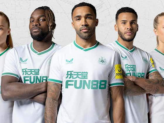 Article image:Castore make public why white and green chosen for new Newcastle United third kit