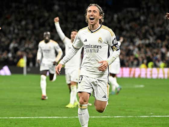 Imagen del artículo:Modric vuelve a poner en pie al Bernabéu y le da importante victoria al Madrid