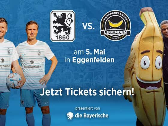 Artikelbild:Benefizspiel Löwen-Legenden vs. Bananenflanker präsentiert von der Bayerischen.
