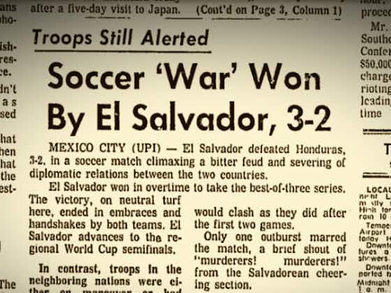 Imagem do artigo:Como a Guerra do Futebol influenciou a Copa do Mundo de 1970
