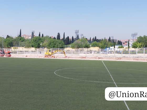 Imagen del artículo:Continúan las obras de la nueva grada del Campo 3 de la Ciudad Deportiva