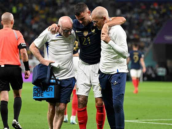 Imagen del artículo:¡Preocupación en Francia y Bayern Múnich! Lucas Hernández se retiró lesionado en su rodilla