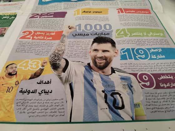 Imagen del artículo:Los diarios de Qatar hablan de Lionel Messi y la Selección Argentina