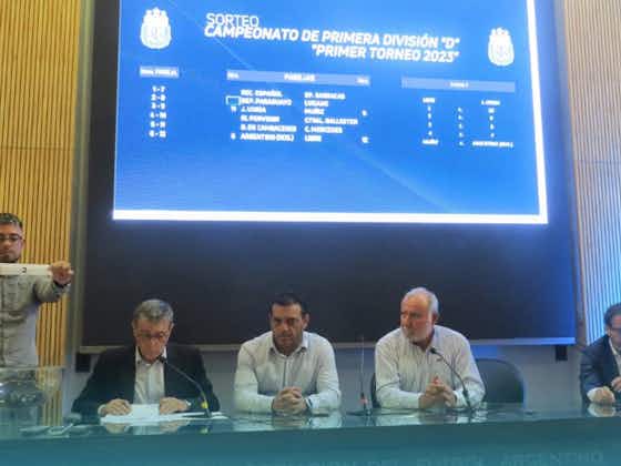 Imagen del artículo:El fixture especial de la Primera D: dos torneos, sin ascensos y dos premios a la Copa Argentina
