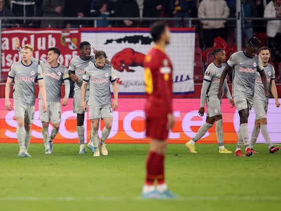 Imagen del artículo:Salzburgo tuvo mucho premio en un partido muy discreto: 1-0 sobre Roma en Europa League