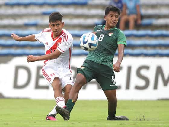 Imagen del artículo:Bolivia se lo dio vuelta a Perú en el Sudamericano Sub 17 y festejó en cancha de Emelec