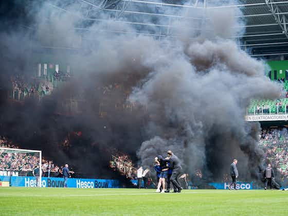Imagen del artículo:Groningen – Ajax, suspendido por disturbios del público local
