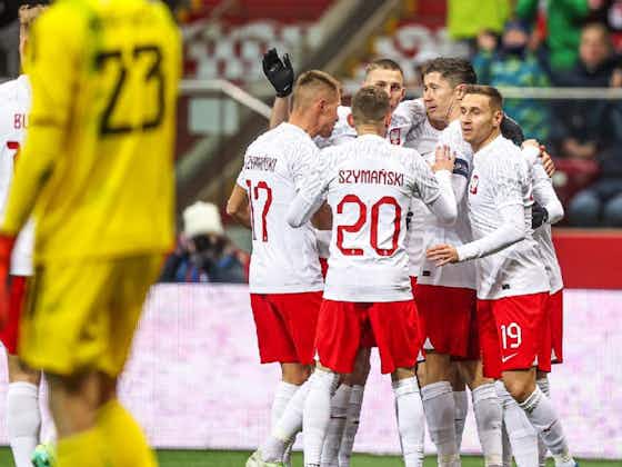 Imagen del artículo:Polonia venció a Letonia en un amistoso con otro tanto de Lewandowski