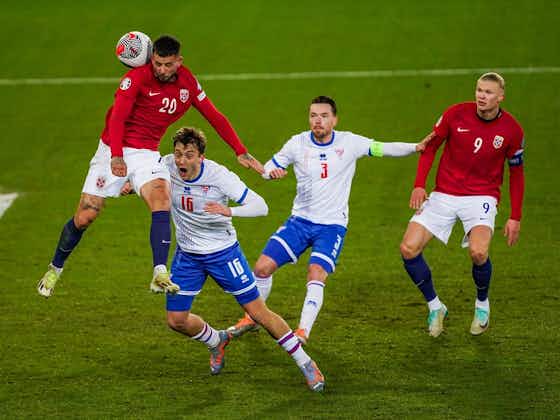 Imagen del artículo:Noruega derrotó a Islas Feroe con sólo 45 minutos de Erling Haaland