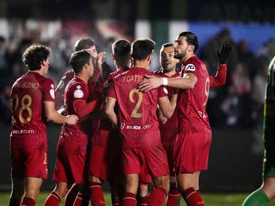 Imagen del artículo:¡Grito argentino! – Federico Gattoni marcó su primer gol en el triunfo del Sevilla por Copa del Rey