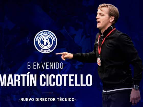 Image de l'article :¡Martín Cicotello es el nuevo técnico de Independiente Rivadavia!