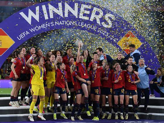 Imagen del artículo:La Selección de España venció a Francia y se consagró campeona de la UEFA Nations League femenina