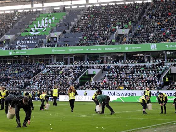 Imagen del artículo:Wolfsburgo y Borussia Dortmund, un partido de 110 minutos con protestas a la Bundesliga