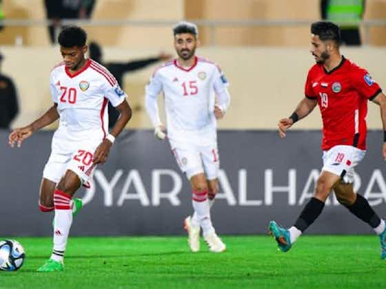 Imagen del artículo:Emiratos Árabes Unidos estiró su puntaje ideal con un 3 a 0 indiscutible a Yemen