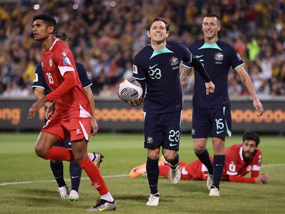 Imagen del artículo:Australia goleó a Líbano y, con puntaje ideal, avanzó de ronda en las eliminatorias
