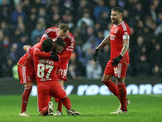 Imagen del artículo:Benfica eliminó a Rangers de Europa League con un gol milimétrico de Rafa Silva