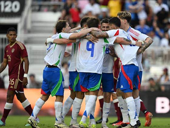 Imagen del artículo:Italia derrotó a Venezuela en el primer partido de la historia entre ambos