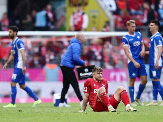 Imagen del artículo:El histórico Colonia perdió con Darmstadt y quedó cerca del descenso en Bundesliga