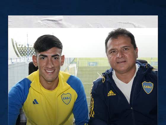 Imagen del artículo:En medio del conflicto con Nicolás Valentini, un defensor central renovó su contrato en Boca