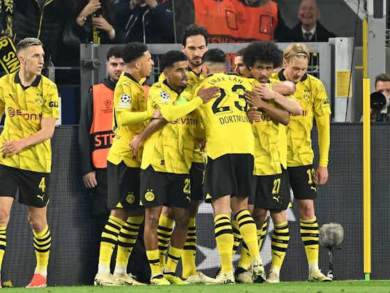 Imagen del artículo:Borussia Dortmund emuló aquél primer tiempo de Atlético Madrid y dio vuelta la serie