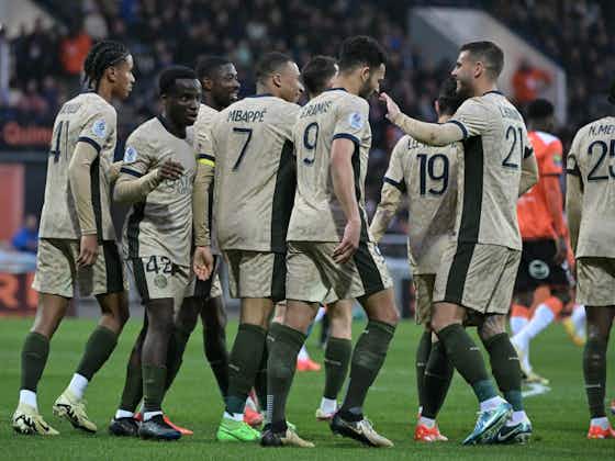 Imagen del artículo:PSG goleó a Lorient con doblete de Mbappé y podría consagrarse campeón en las próximas horas
