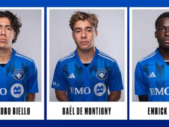 Stage al Bologna per tre giocatori dell'Academy del CF Montréal