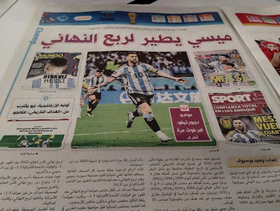 Imagen del artículo:Los diarios de Qatar hablan de Lionel Messi y la Selección Argentina