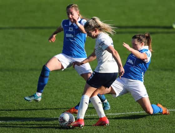 Article image:Mewis at the double as four-star City march on