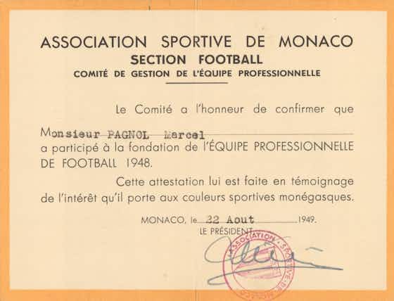 Imagem do artigo:Quand Marcel Pagnol devint membre fondateur de l’équipe professionnelle de l’AS Monaco