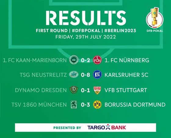 Article image:FEATURE | DFB Pokal – Bayer Leverkusen suffer shock exit, Jahn Regensburg eliminate FC Köln & more