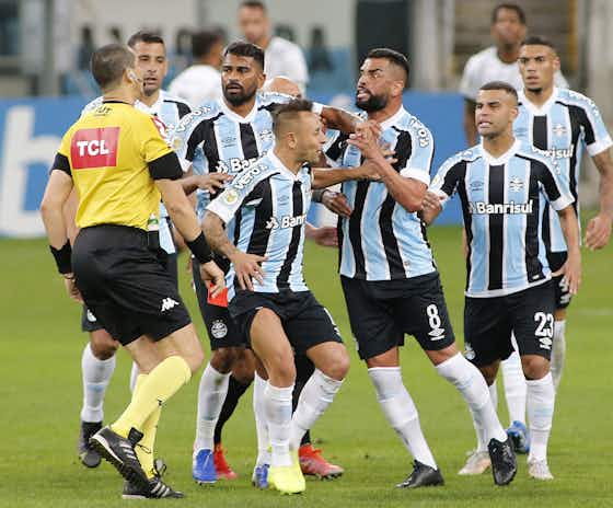 Imagem do artigo:Jogadores do Grêmio sabem de provocações da torcida do Corinthians para partida
