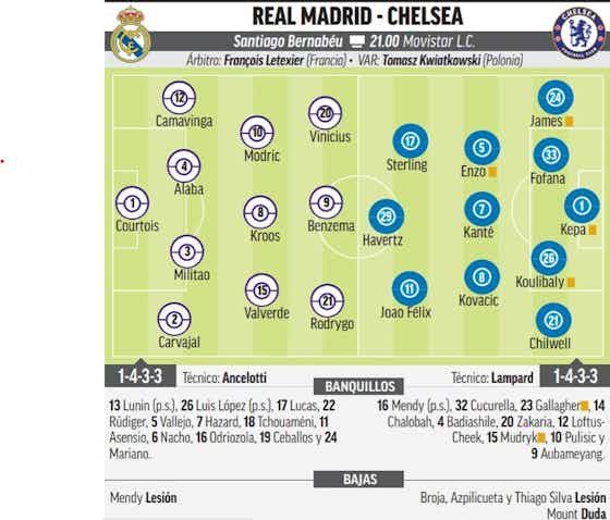 Article image:Predicted XIs Real Madrid-Chelsea: Carlo Ancelotti to go after Chelsea with attacking line-up