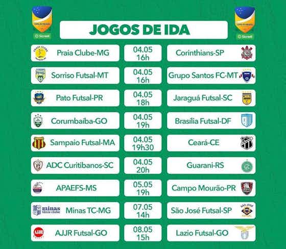Imagem do artigo:Corinthians tem partidas da LNF e Copa do Brasil de Futsal confirmadas