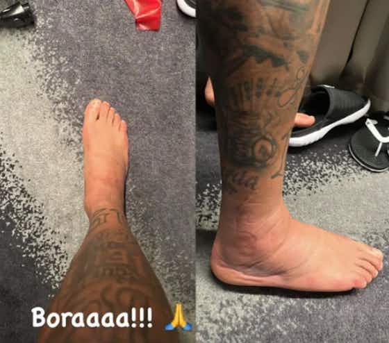 Imagem do artigo:Inchaço no tornozelo de Neymar diminui e atacante pode voltar contra Camarões