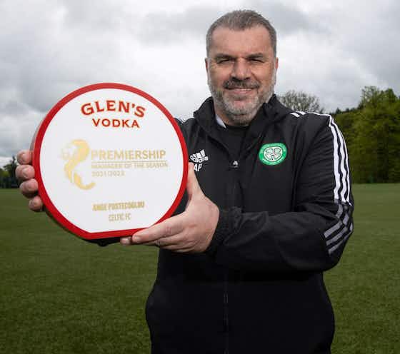 Article image:Ange dedicates Glen’s Manager of the Season Award to the Celtic support