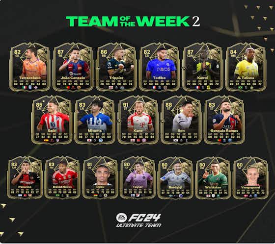 Article image:The second EA FC 24 Team of the Week has dropped 🎮