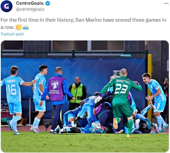 Imagem do artigo:👏 San Marino FAZ HISTÓRIA e marca gol em três partidas consecutivas