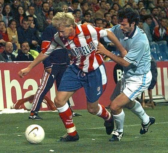 Imagem do artigo:Com forte defesa, a Lazio bateu o Atlético de Madrid e se tornou finalista da Copa Uefa, em 1998