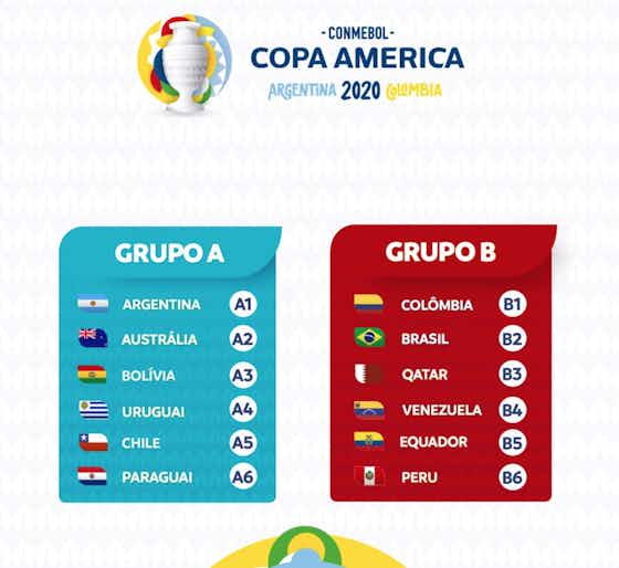 Image de l'article :🚨Officiel : Le tirage de la Copa América 2020