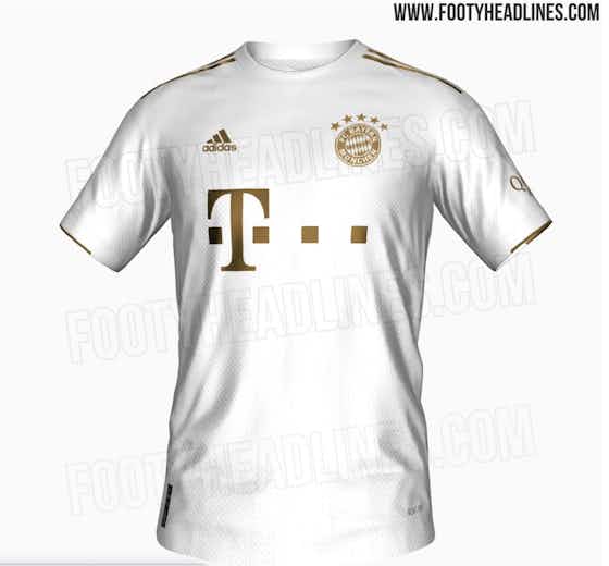 Image de l'article :📸 Voici un aperçu du maillot extérieur du Bayern