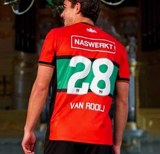 Imagem do artigo:Camisa titular do NEC Nijmegen 2023-2024 é revelada pela Robey
