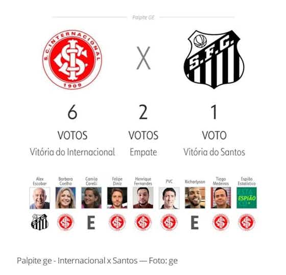 Imagem do artigo:Os palpites para Inter e Santos